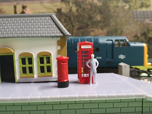 Gauge hand painted - 1:76,