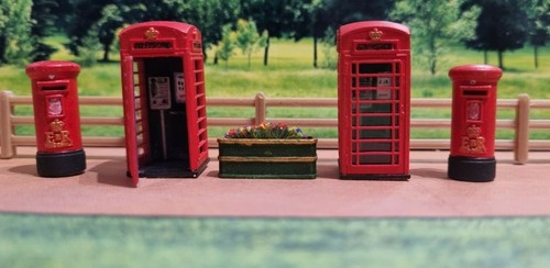 Telephone box and post - k6,