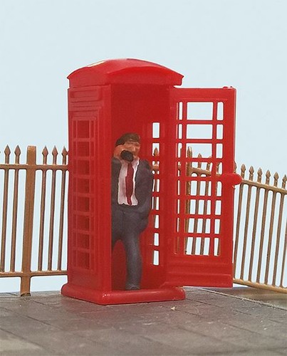 Telephone box caller - box, model
