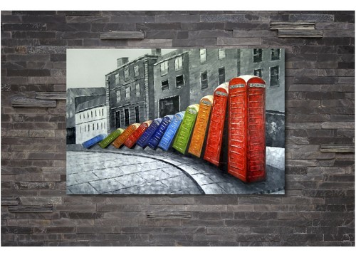 Abstract phone box multi - phone,