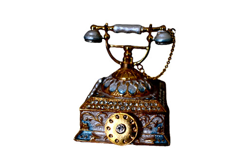 Parlor telephone light - light, blue