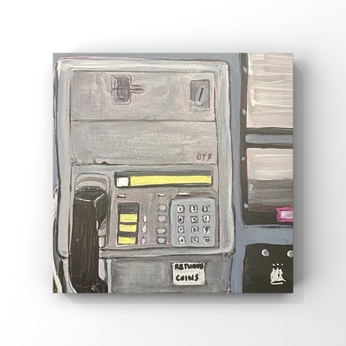 Phone box fine - fine, art