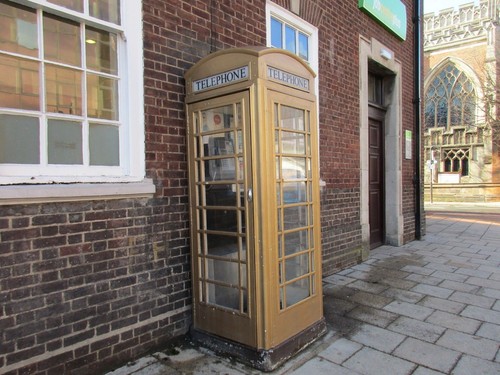 Photo 6x4 golden phone box - photo,
