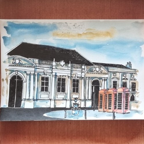 Watercolour classical - of,
