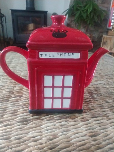 Hand painted red - painted, box